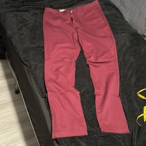 Volcom Modern chino 36x32 burgundy